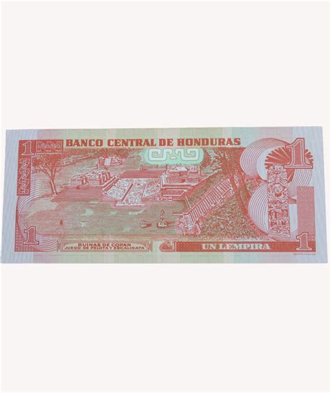 Billete Lempira Honduras Goldenart Es