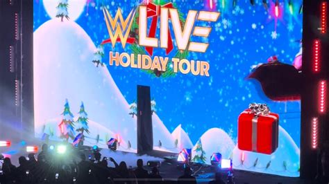 Wwe Holiday Tour Los Angeles Youtube