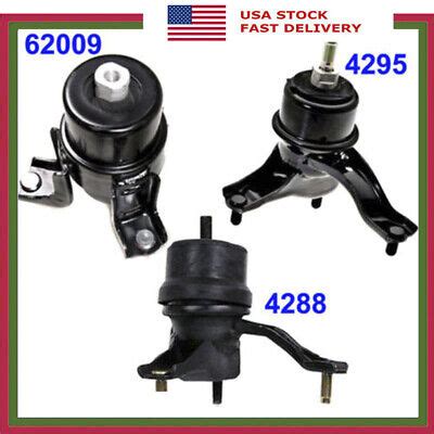 For Toyota Venza L Front Front R Motor Trans Mount Set