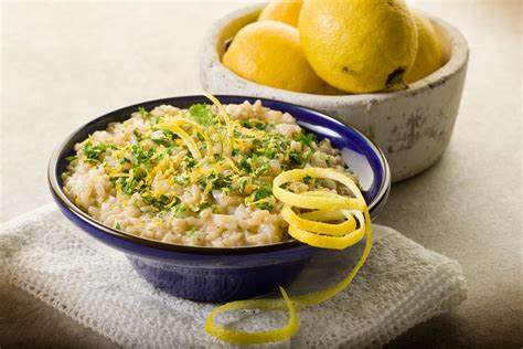 Risotto Al Limone Ricetta Leggera E Profumata Melarossa