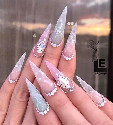 Fab And Stylish Nude Stiletto Nails To Be In Trends Stylish Nails Nail Designs Stiletto Nail Art
