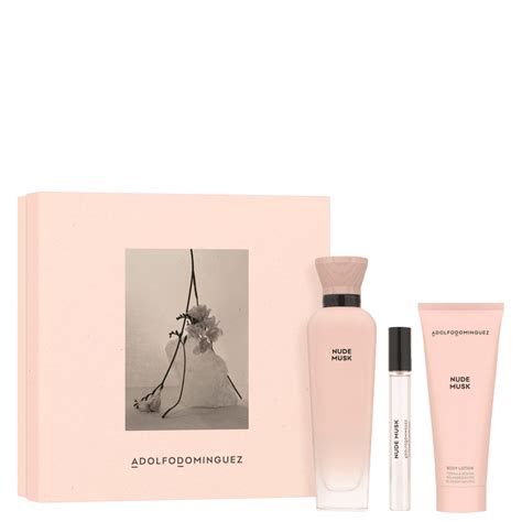 Conjunto Nude Musk Adolfo Dominguez Feminino Beleza Na Web
