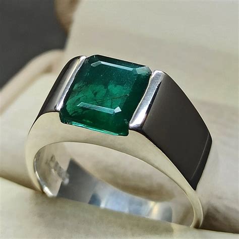 Green Fluorite Ring Etsy