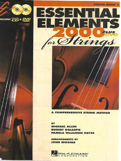 Essential Elements Violin Pdf Free Pdf