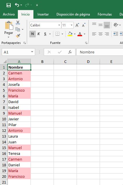 Formato Condicional A Valores Duplicados En Excel Excel Total