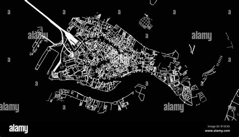 Urban vector city map of Venice, Italy Stock Vector Image & Art - Alamy