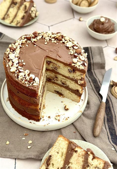 Nutella Naked Cake Von Januar Bis Dezember