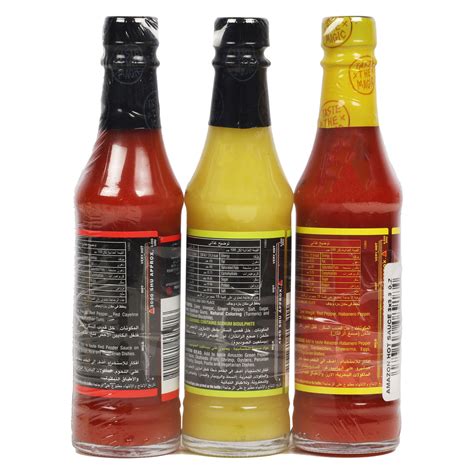 Amazon Hot Sauce Assorted Value Pack 3 X 33oz Online At Best Price