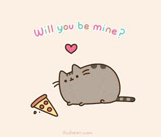 Pusheen The Cat Eating Pizza Gifs Find Share On Giphy