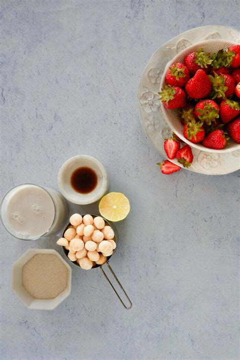 Vegan Fresas Con Crema Mexican Strawberries And Cream