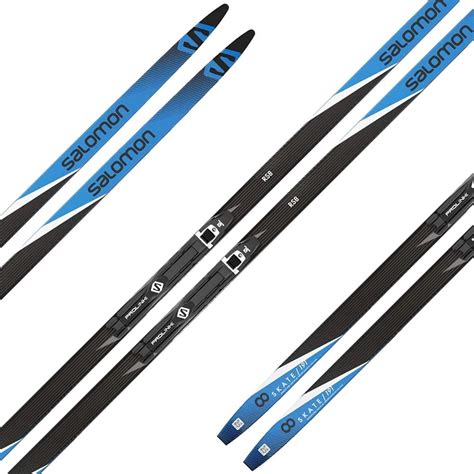 Беговые лыжи Salomon Лыжи беговые XC SKI RS 8 X-STIFF AND PROLINK PRO ...