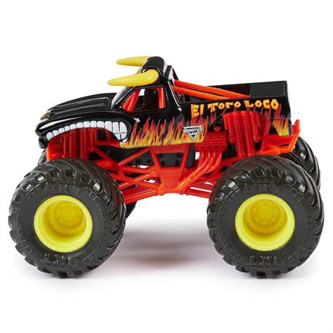 Compre Carrinho Monster Jam El Toro Loco Rodas Amarelas Aqui Na