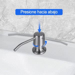 Dispensador De Jab N Para Fregadero Jabonera Cocina Tarja Despachador