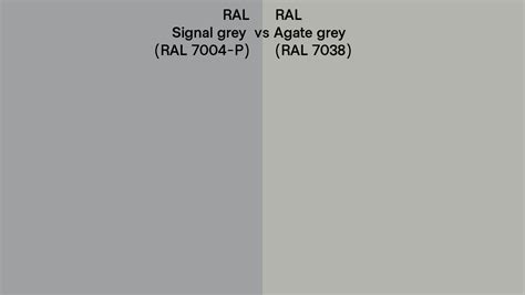 Ral Signal Grey Vs Agate Grey Side By Side Comparison