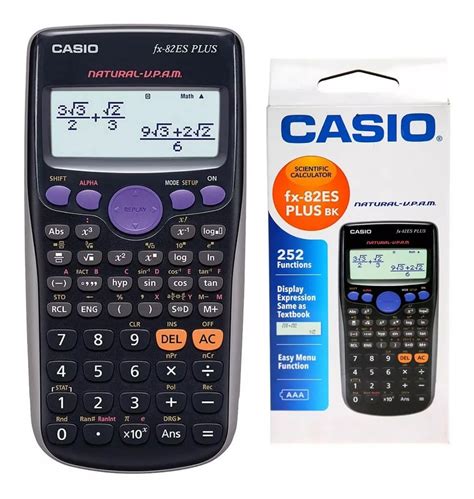 Calculadora Cientifica Casio Fx 82es Plus Calculadoras Mebuscar México