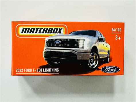 Matchbox Power Grabs 84 2022 Ford F 150 Lightning