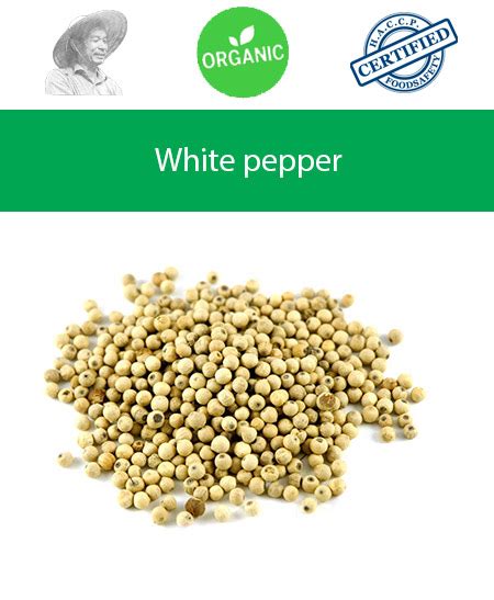 Peppercorns White Whole G Chu Se Pepper