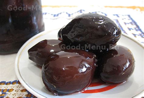 Слива маринованная, 1 кг (ТТК0949) технологическая карта