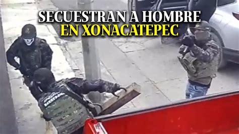 Así fue el presunto secuestro de El Nacato en Santa María Xonacatepec