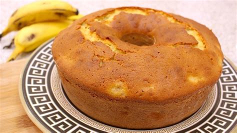 Bolo de banana Veja como preparar essa delícia CenárioMT