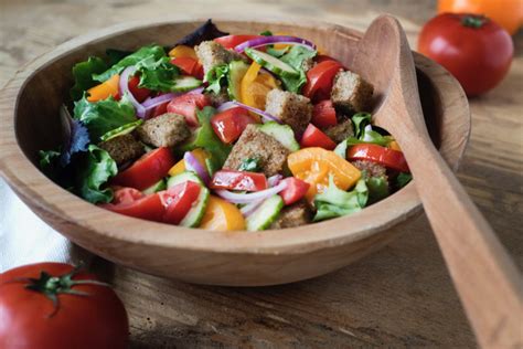 Summer Whole Grain Salad With Teff Croutons Leslie Cerier