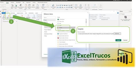 Importar múltiples archivos de Excel a Power Query para convertirlos