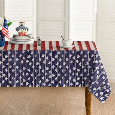 Amazon Horaldaily Th Of July Tablecloth X Inch Rectangular