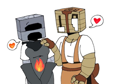 Crafting Table x Furnace by Crazberr on Newgrounds