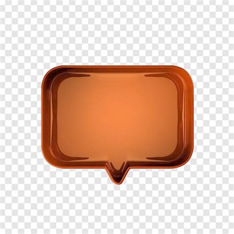 premium psd orange frame