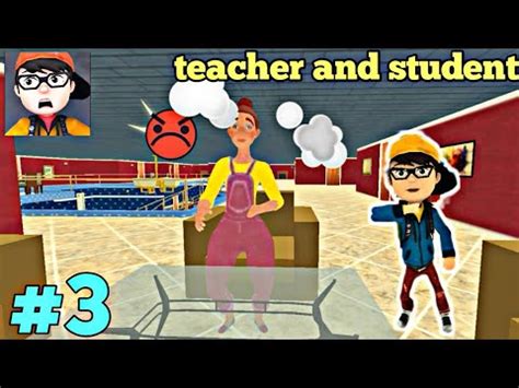 Scary Evil Horror Teacher Scary Prankster 3D Game Gameplay Walkthrough