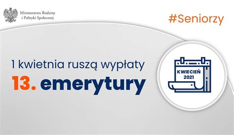 Ruszaj Wyp Aty Trzynastej Emerytury Starosadeckie Info