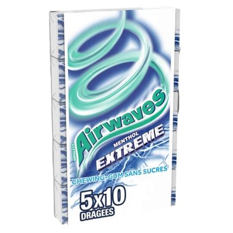 Airwaves Chewing Gum Sans Sucres Menthol Extreme Airwaves