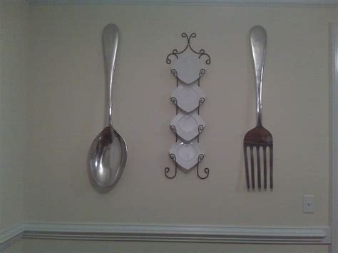 15 Photos Large Spoon and Fork Wall Art