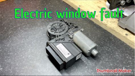 Vw T5 Electric Window Fault Youtube