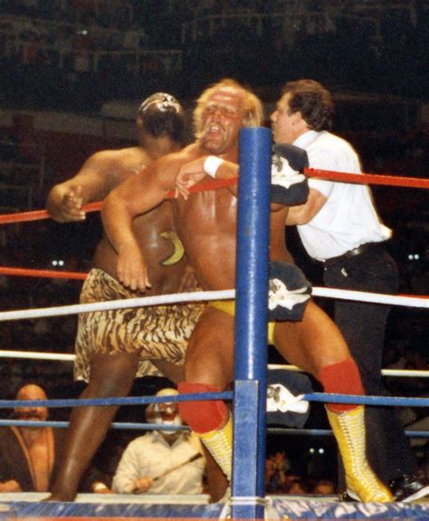 WWF ends 1986 by feeding Hulk Hogan to Kamala - Toronto Wrestling ...