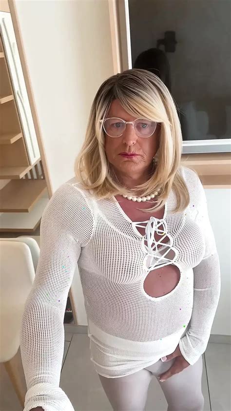 Sexy Crossdresser Kellycd2022 In White Swimsuit And Heels British Shemale Amateur Porn XHamster