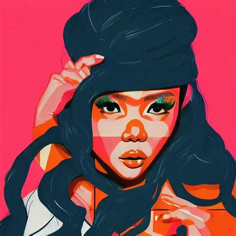 Supreme X Lil Kim Profile Picture By Sachin Teng Stable Diffusion