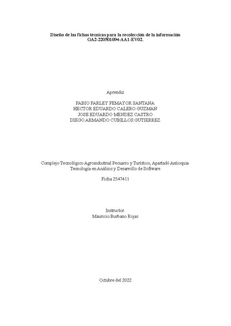 GA4-220501095-AA4-EV03 Listas de chequeo para validación de
