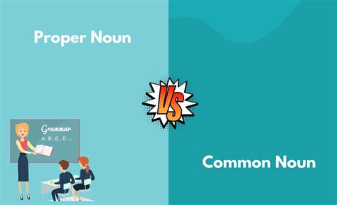 Proper Noun Vs Common Noun What S The Difference With Table