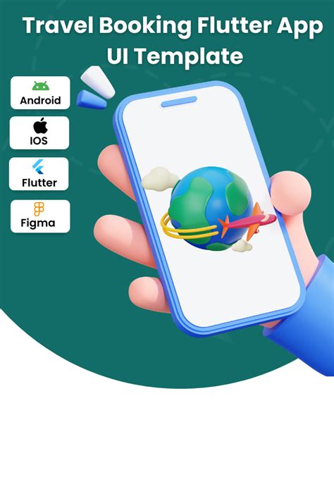 Travelly Booking Flutter App Ui Template Figma Included Code Market