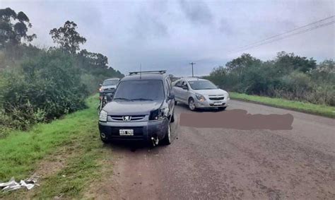 Chocaron En Ruta Al Intentar Esquivar Un Bache Diario De Concordia