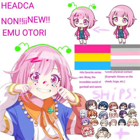 Headcanon Emu Otori In