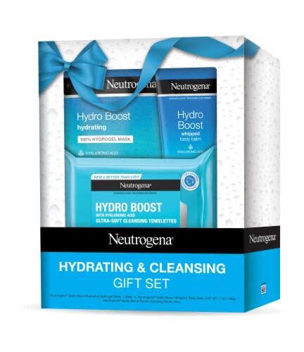 Neutrogena Hydro Boost Hydrating Cleansing Gift Set 3 Pc Ralphs