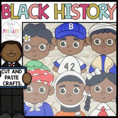 Black history month crafts - The Primary Parade