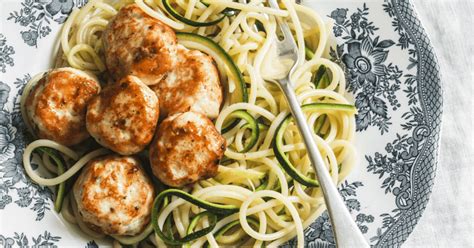 Low Histamine Turkey Meatballs With Zucchini Noodles The Healthy Gut