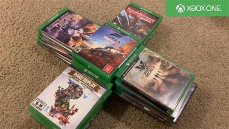 2020 Xbox One Collection Over 50 Games Youtube