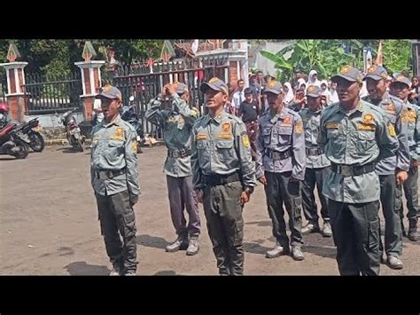 Jelang Hut Ri Ke Gelar Lomba Peraturan Baris Berbaris Pbb