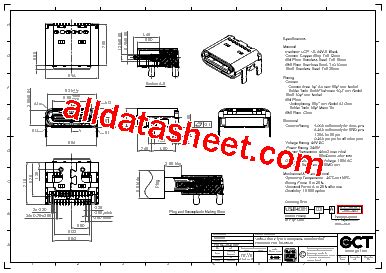 Usb Datasheet Pdf Global Connector Technology