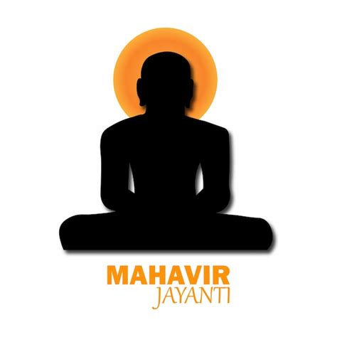 Premium Vector | Illustration Of Mahavir Jayanti Celebration Background.