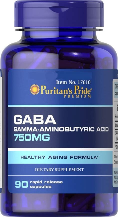 Gaba Acido Aminobutirico Mg Gamma Aminobutyric Acid Bcca